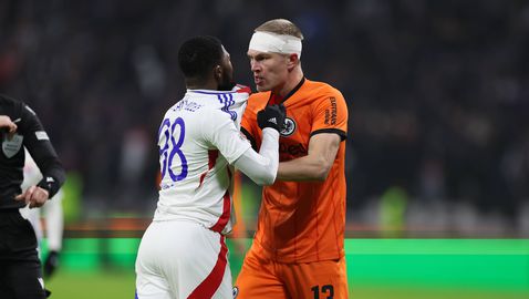 Лион нанесе първа загуба на Айнтрахт в Лига Европа