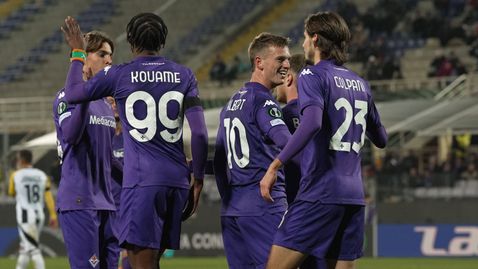 Фиорентина излезе на второ място в Лигата на конференциите след погром над ЛАСК