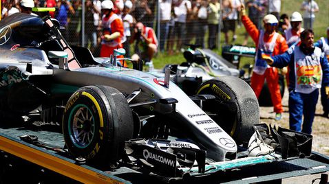  Розберг описа за санкцията след удара с Хамилтън през 2016 година 