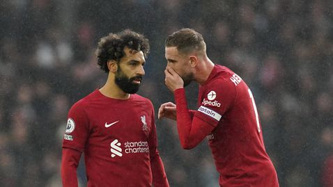  Заснеха Салах на загадка среща с Джордан Хендерсън 