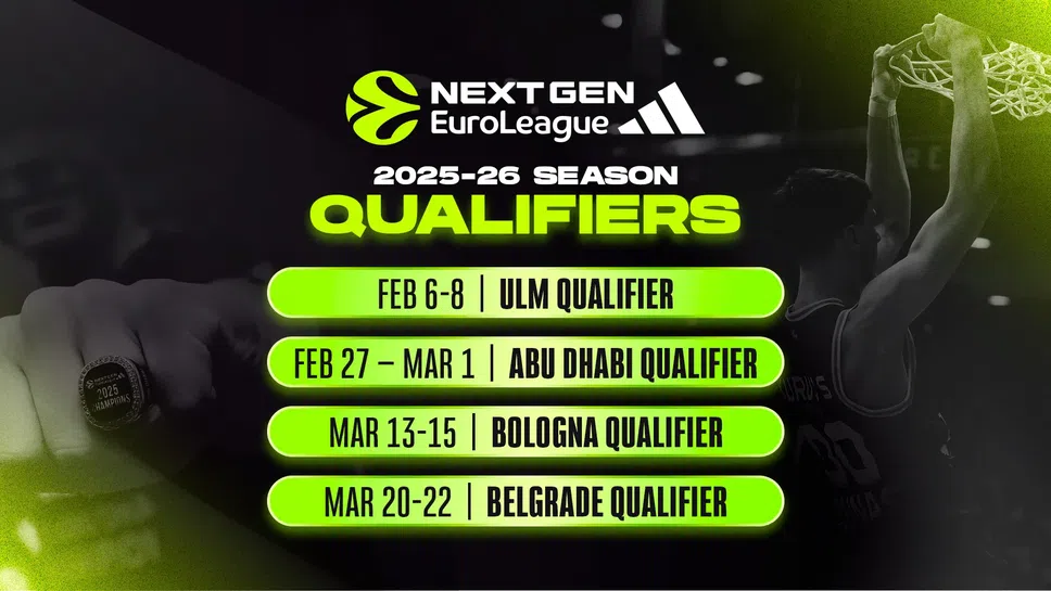 Adidas NextGen Евролига се завръща през сезон 2025 26 надграждайки