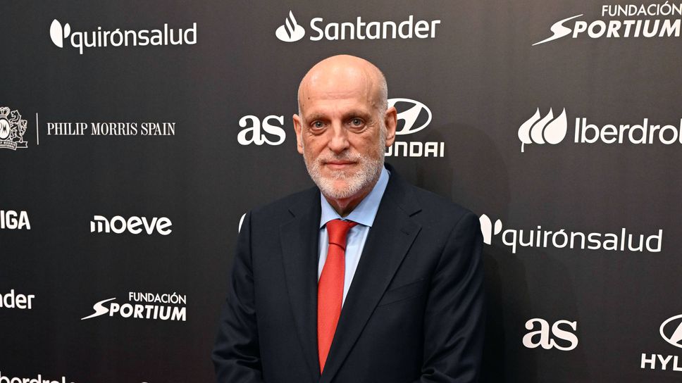 Президентът на Ла Лига Хавиер Тебас често влиза в конфликти