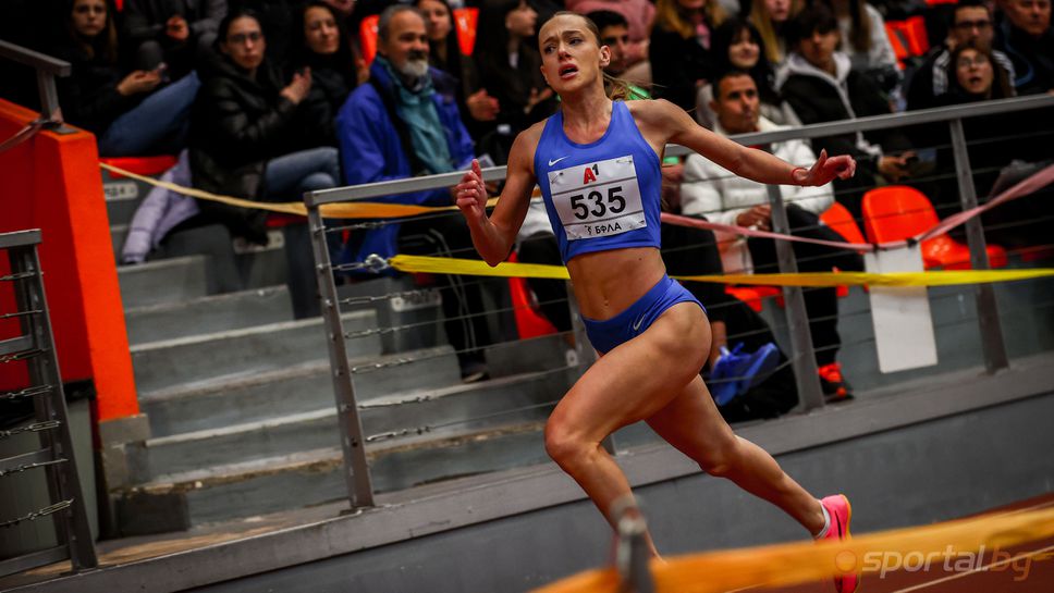 Кристен Радуканова с титлата на 60 метра, Радина Величкова с национален рекорд за девойки