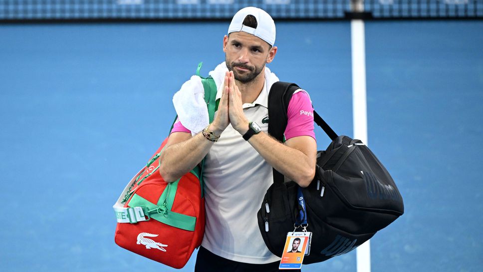 Контузия провали Григор Димитров и на Australian Open