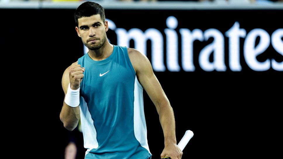 Алкарас избегна неприятностите в първия кръг в Мелбърн