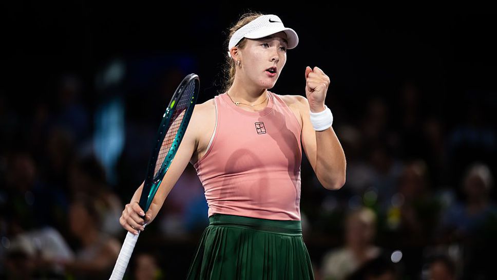 Поставената под номер 3 Мира Андреева Русия се класира за