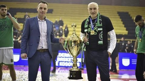 Любомир Минчев изведе Трепча до пета купа в историята на клуба