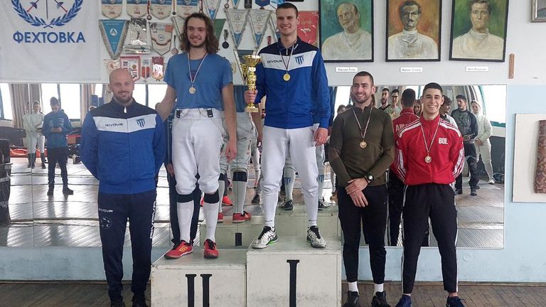 През уикенда в София станаха ясни шампионите на шпага мъже