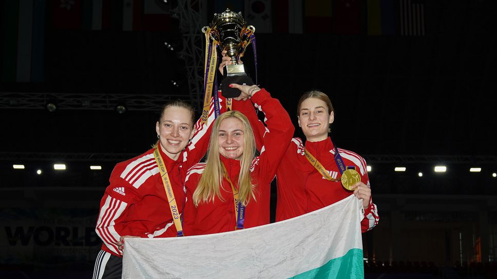 Весела Лечева поздрави българския отбор на сабя за историческото злато в Ташкент