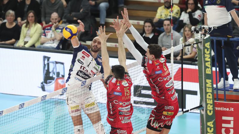 Матей Казийски с 16 точки! Тренто бе близо, но отново не успя да пребори Перуджа