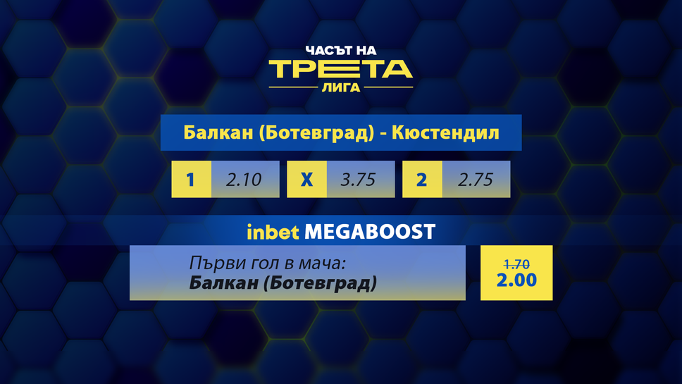 (АРХИВ) Какво да очакваме от сблъсъка в ефира на Sportal.bg между Балкан (Ботевград) и Кюстендил