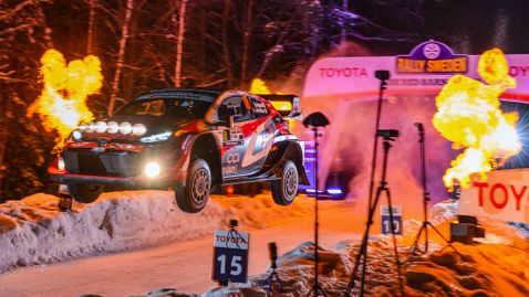 Такамото Кацута свали Елфин Еванс от първото място в рали "Швеция"