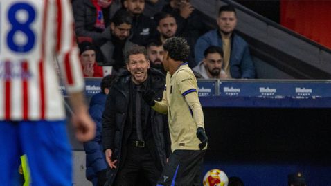 Диего Симеоне се подигра с Ламин Ямал при разгрома на Атлетико над Барселона