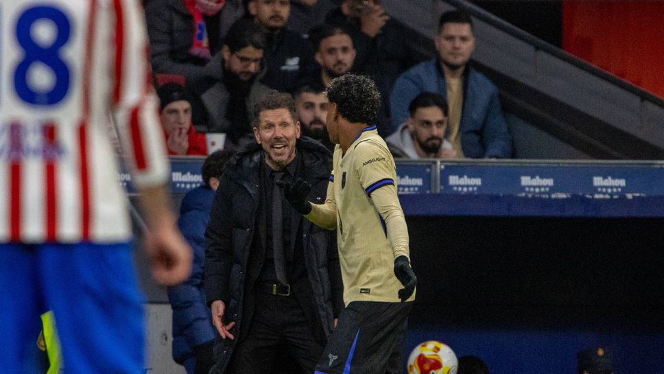 Диего Симеоне се подигра с Ламин Ямал при разгрома на Атлетико над Барселона