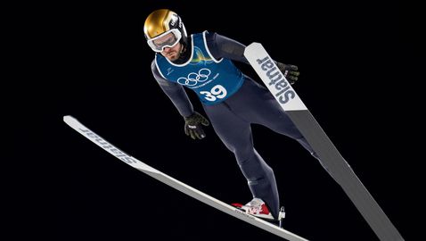 Влади Зографски със силно представяне и второ място във втората тренировка на голяма шанца