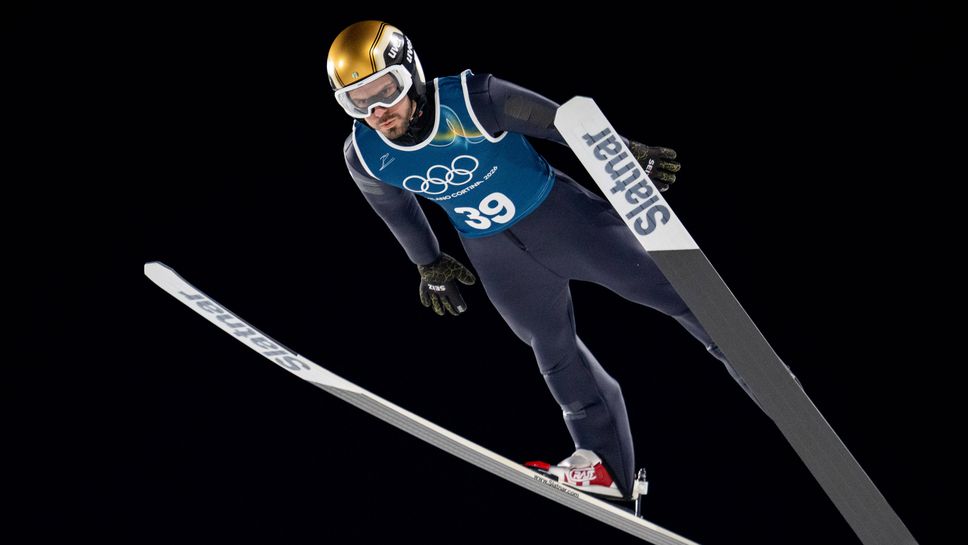 Българският ски скачач Владимир Зографски завърши на второ място в