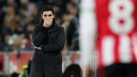 Артета: Не се опазихме от най-силното оръжие на Брентфорд