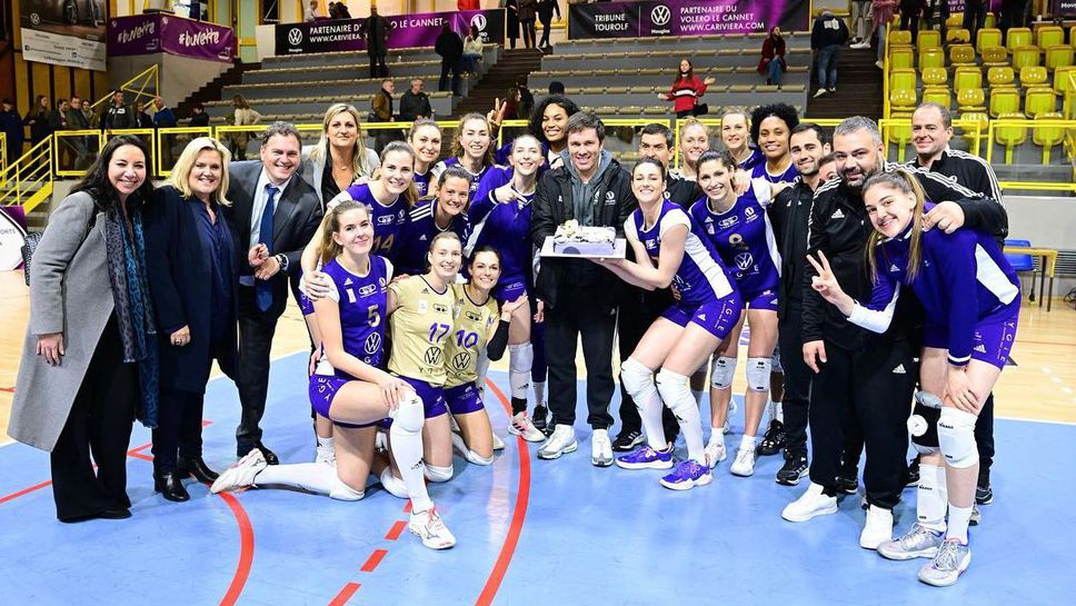 Ева Янева - MVP! Волеро разгроми Безие и поведе във Франция 🏐