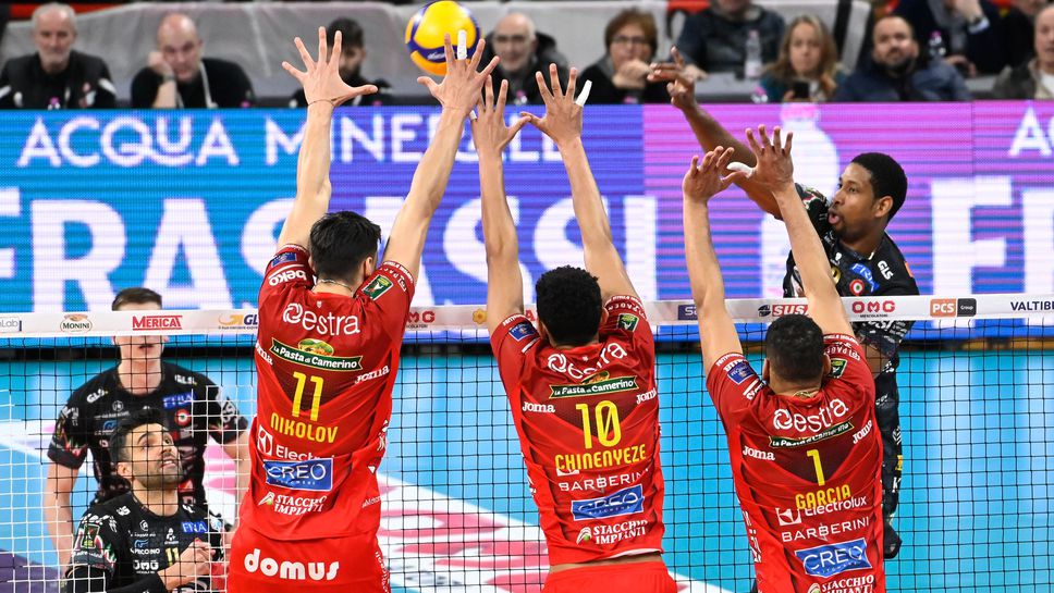 Алекс Николов с 9 точки за Лубе, Перуджа спечели всичките си 22-а мача в Суперлигата на Италия