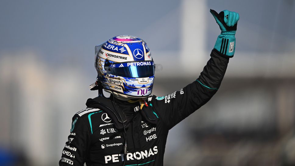 Ръсел: Колата ни е много добре, днес беше истинска наслада