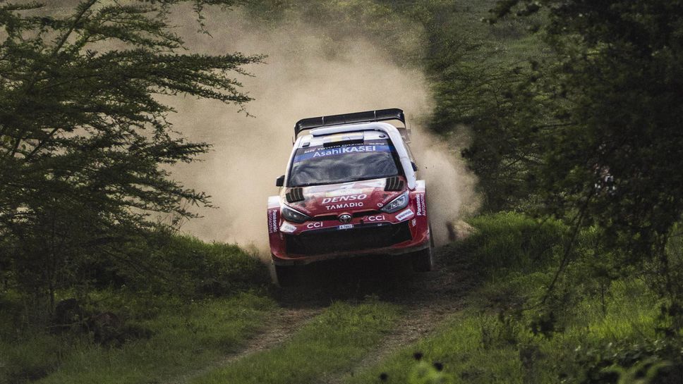 Оливър Солберг загуби малка част от преднината си в рали "Сафари"