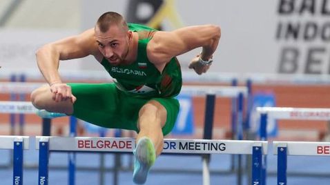 Станков остана седми в първа серия на 60 м с препятствия на Световното в Торун