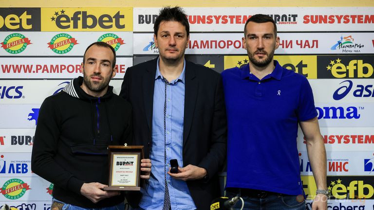 Баскетболният отбор на Левски беше награден за отбор на месец