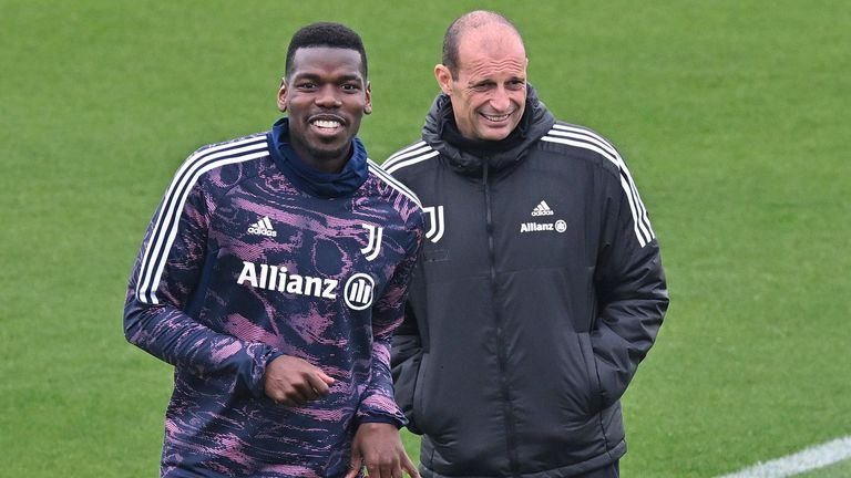 Пол Погба бе включен в групата на Ювентус за днешния