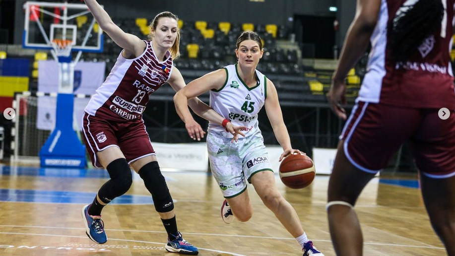 Борислава Христова с 11 точки в първия мач от финалите за титлата в Румъния