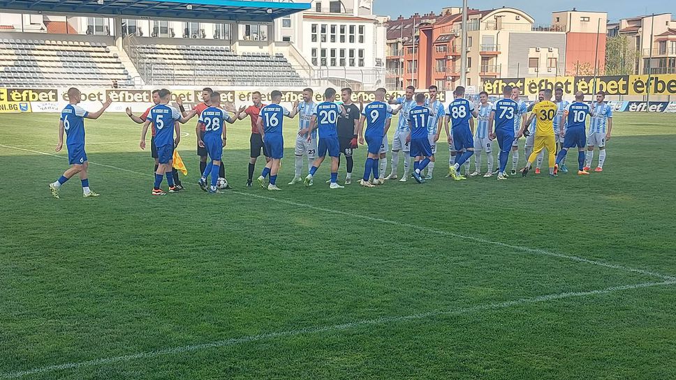 Созопол и Ямбол завършиха наравно