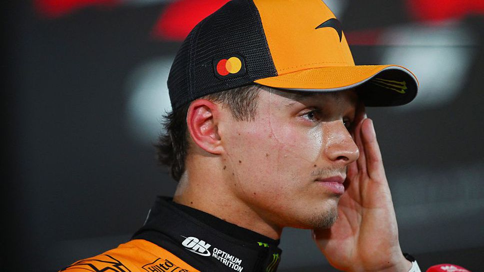 Лидерът в класирането във Формула 1 Ландо Норис остана едва