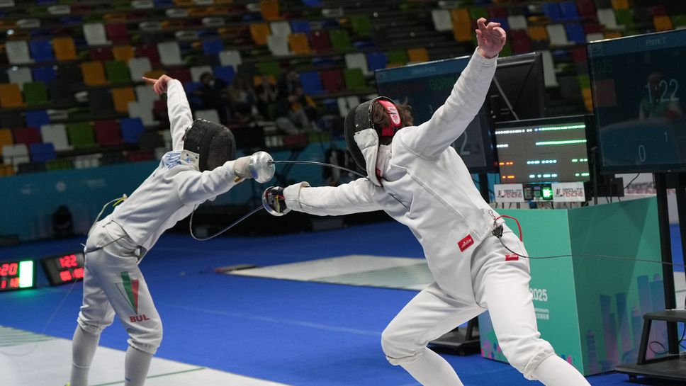 Рахим Рашайда е носител на Европейската купа на шпага за