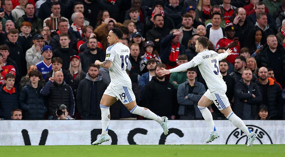 Лийдс с първи успех над Ман Юнайтед от 45 години, Илия Груев с четвърт час