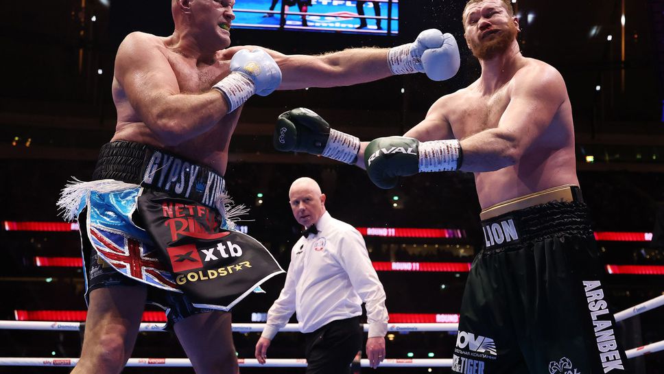 Тайсън Фюри показа класен бокс срещу Арсланбек Махмудов