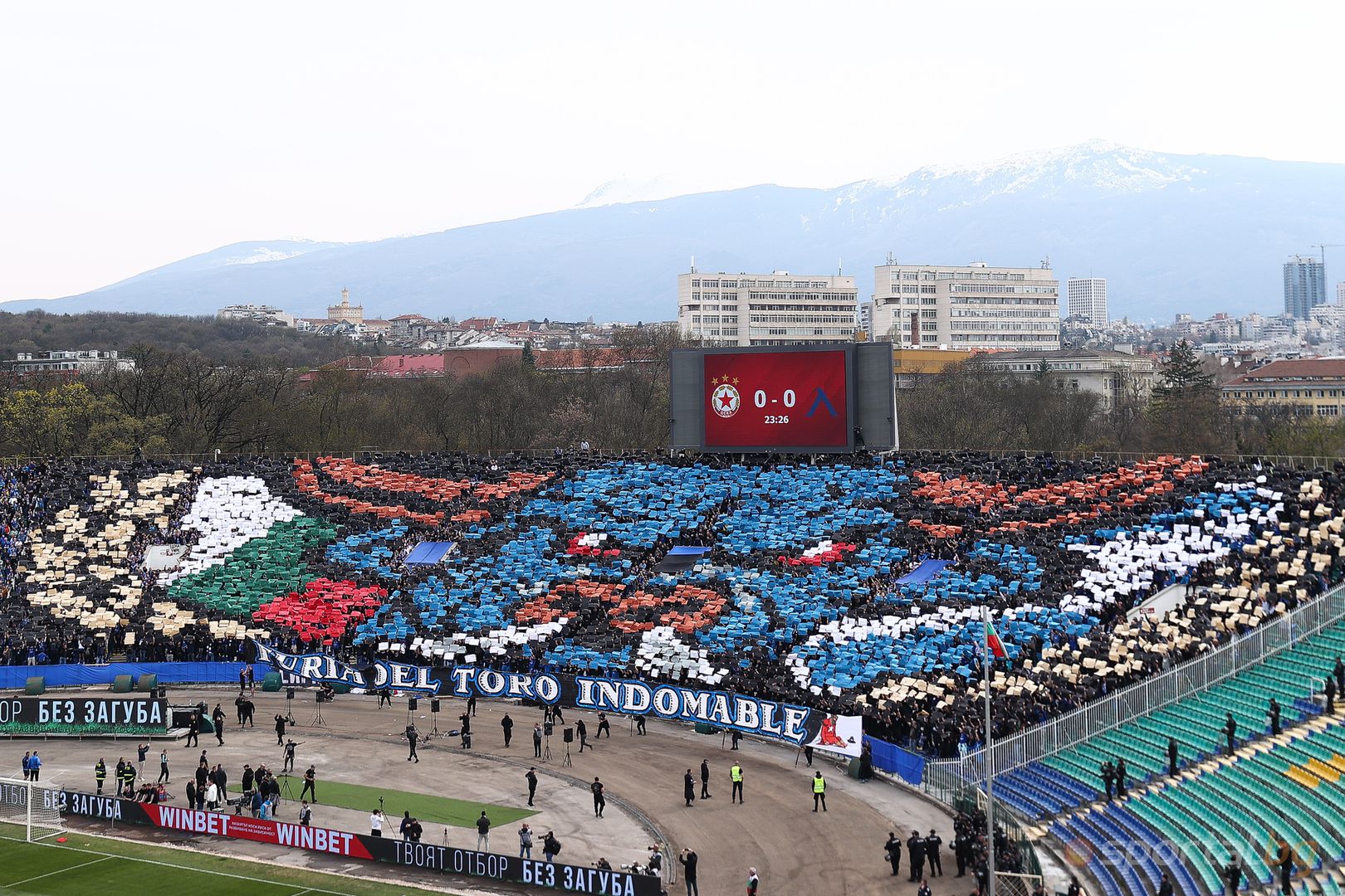 Фенове на дербито ЦСКА - Левски