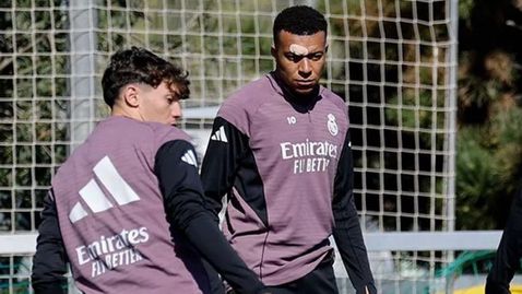 Мбапе поднови тренировки преди реванша с Байерн