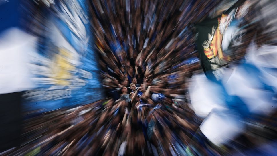 Фенове на дербито ЦСКА - Левски