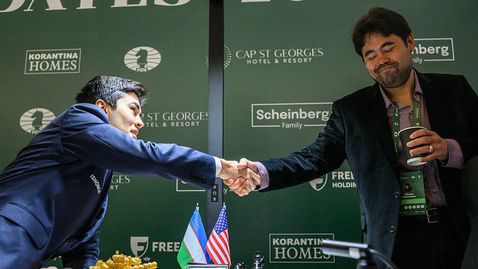 Синдаров докосва триумфа в Турнира на претендентите след лесно реми