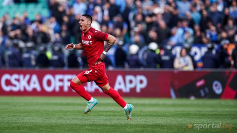 Героят на ЦСКА: Показахме характер! Асистенцията на Лапоухов беше страхотна