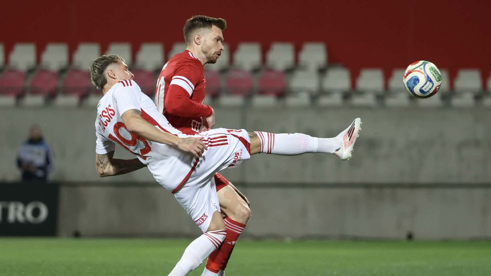 Тонислав Йорданов не получи шанс при равенство на Кишварда