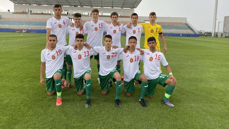 България U17 победи с 3:1 Северна Македония U17 и зае трето място