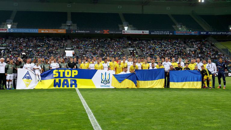  Благотворителен мач сред Борусия (Мьонхенгладбах) и Украйна събра над 100 хиляди евро 