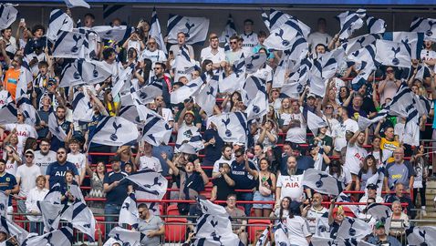  Тотнъм ще има повече почитатели по улиците на Билбао от Манчестър Юнайтед 