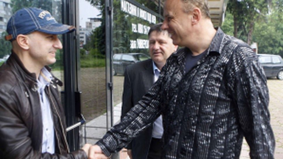 Студио "Дерби" с фенове на Левски