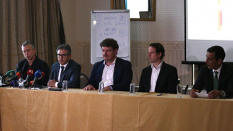 Пресконференция след гасуването на новият формат на шампионата