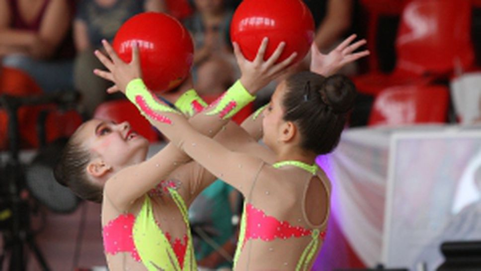 Благотворителен детски турнир по художествена гимнастика