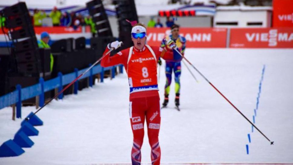 Йоханес Бьо спечели спринта пред своя публика, Красимир Анев 18-и