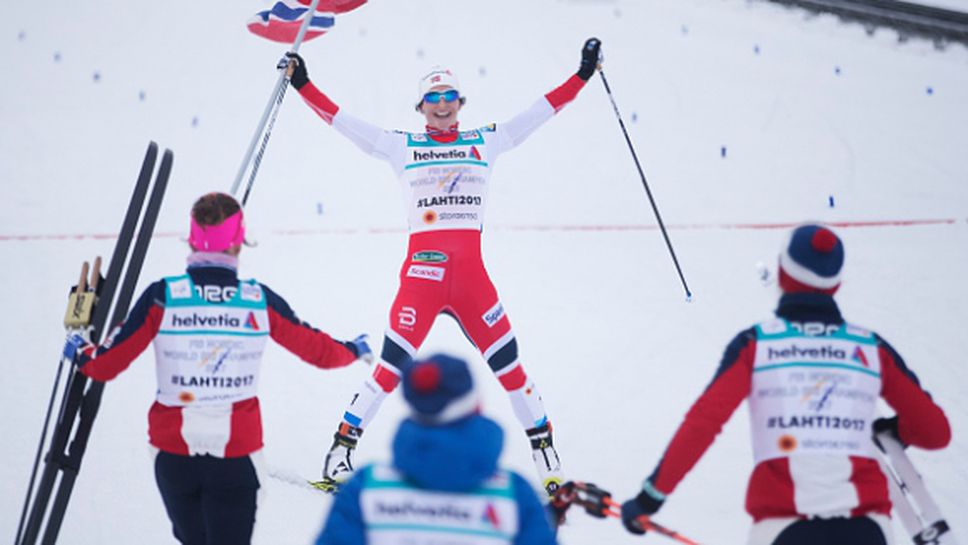 Марит Бьорген спечели масовия старт на 10 км класически стил в Квебек