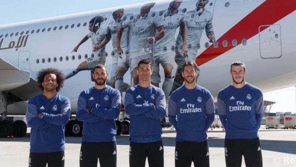 Спа, душове и частни кабини в новия самолет на Реал Мадрид (видео+снимки)