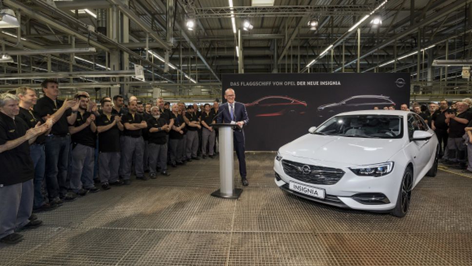 Начало на производството на флагмана на Opel: новата Insignia